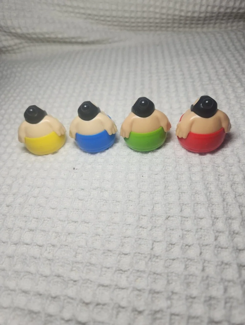 Replacement Sumo Sliders for YULU King of the Ring Board Game 4 Pieces